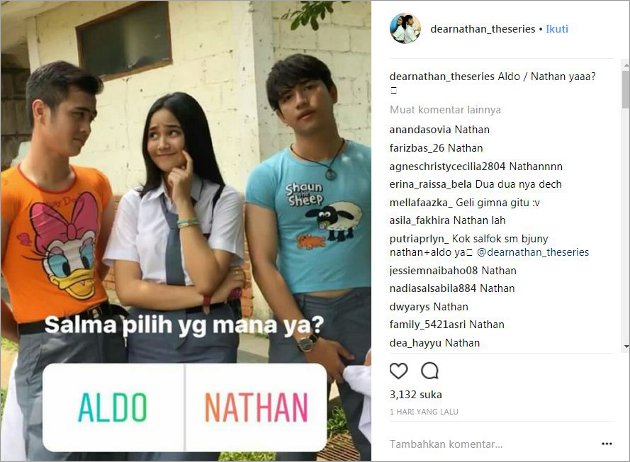 Pakai Baju Ketat Unyu di 'Dear Nathan', Zikri Daulay-Randa 
