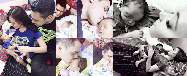 Beredar Foto Sedang Gendong Bayi Anak Asmirandah Dan Jonas Rivanno