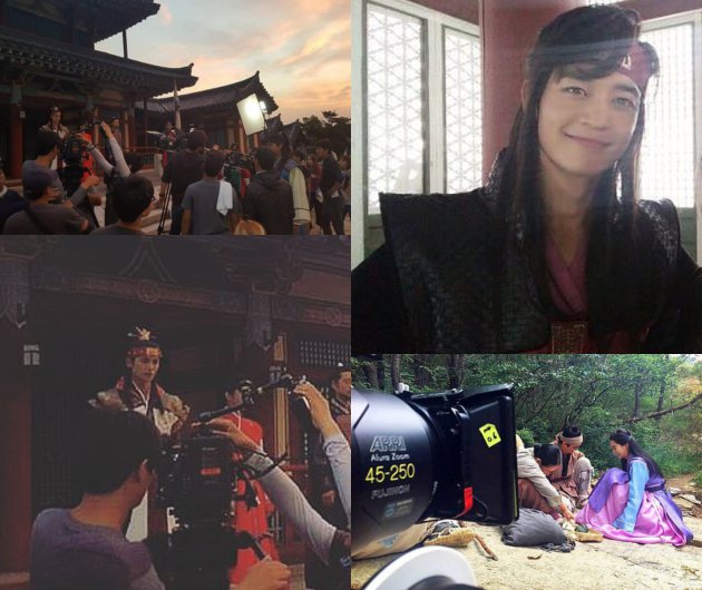 Foto Syuting 'Hwarang'