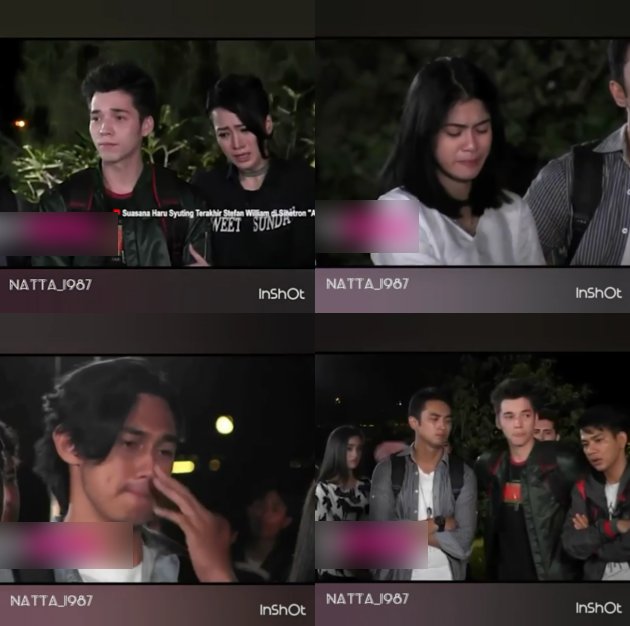 Suasana Syuting Terakhir Stefan William