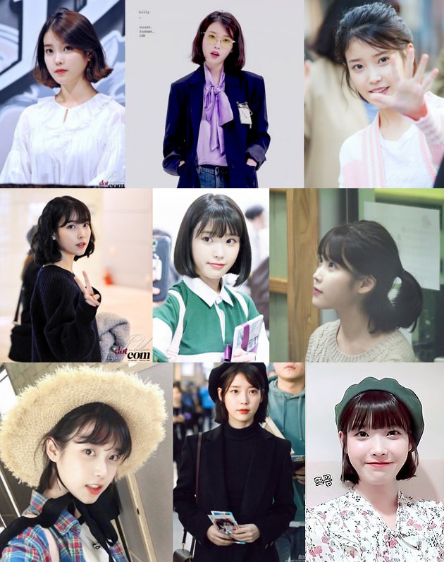 27 Style Terbaru Style Rambut  Iu 