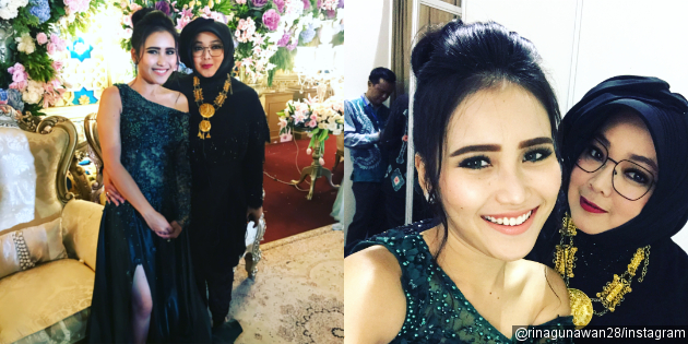 Rina Gunawan dan Ayu Ting Ting