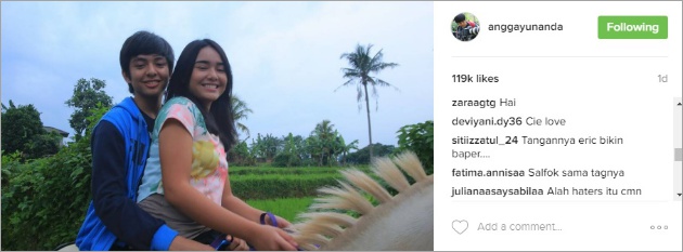 Berkuda Bareng Amanda di 'Mermaid in Love', Tangan Angga Aldi Bikin Gagal Fokus