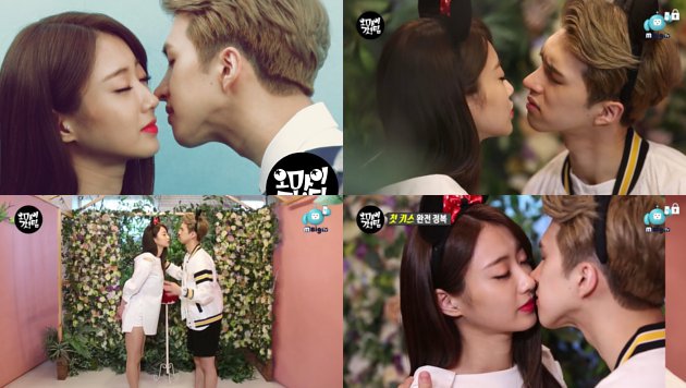 Ken VIXX Nyaris Cium Bibir Kyungri Nine Muses