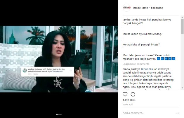 Sering Disindir Soal Sumber Kekayaan, Syahrini Akhirnya 