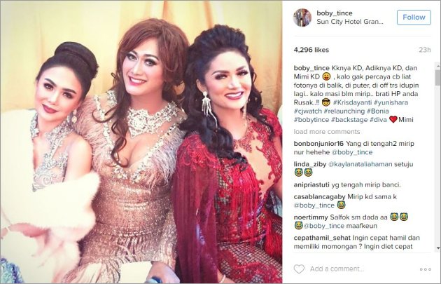 'Belahan Dada' Bobby Tince