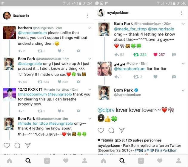Un-Like Tweet Dukung Israel, Park Bom Balas Tweet Haters Ini