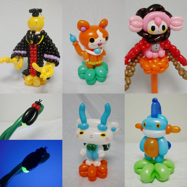 Lucu Banget Boneka Unik dari Balon Buatan Seniman Jepang Lucu Banget Boneka Unik dari Balon Buatan Seniman Jepang