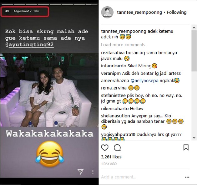 Adik Ayu dan Adik Boy