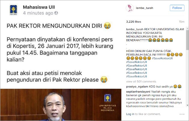 Buntut Insiden Diksar Maut, Rektor Unisi Mundur dari Jabatan