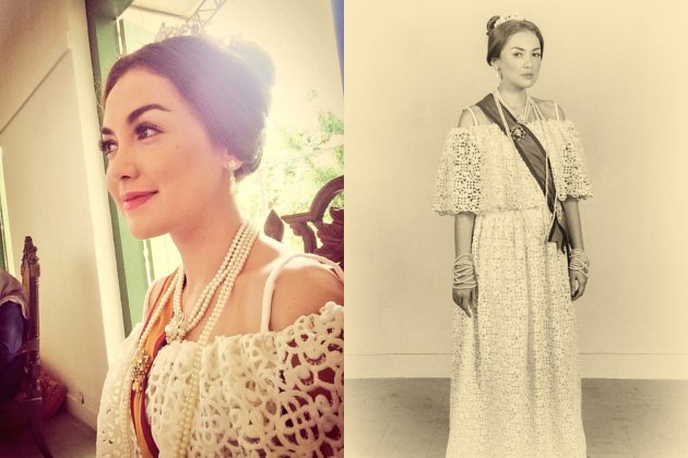 Penampilan Jadul Rianti Cartwright Jadi Ratu Belanda di Film 'Kartini'
