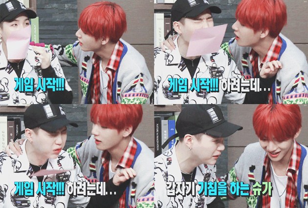 Seperti Ini Cara Unik Tapi Ampuh Suga Bts Hindari Permainan Ciuman Kertas