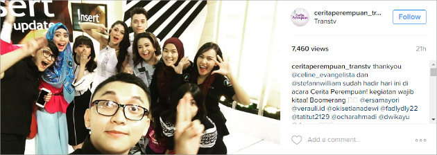 Stefan dan Celine di 'Cerita Perempuan'