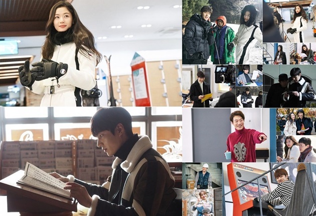Lee Min Ho-Jun Ji Hyun Cs Syuting 'The Legend Of The Blue Sea'