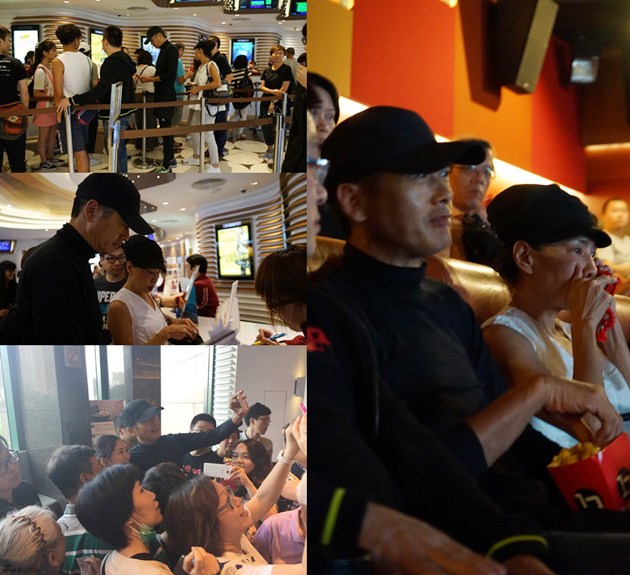 Chow Yun Fat Bikin Heboh Ngantri Tiket Nonton Filmnya Sendiri