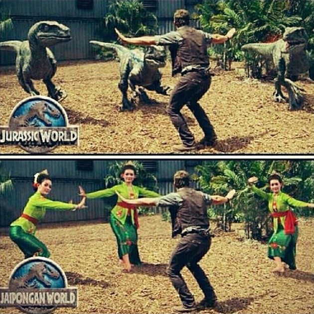 Intip Meme Kocak Adegan Chris Pratt Nari Jaipong di 