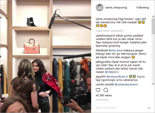 Cinta Laura, Selena Gomez