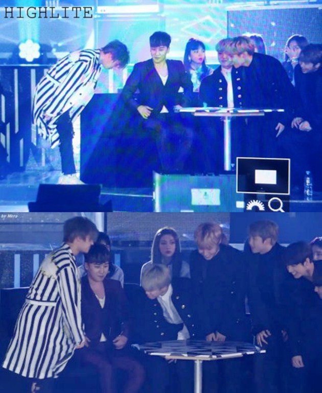 Duduk Bersebelahan, Daesung Big Bang Lakukan Ini ke BTS