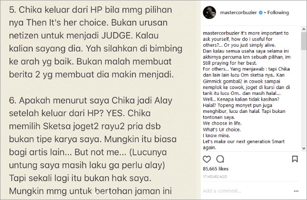 Chika vs Deddy Corbuzier