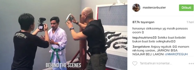 Pamer Aksi Lempar Setrika, Deddy Corbuzier Sindir Isu KDRT Mario Teguh?