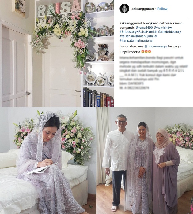 Cantik Serba Putih Intip Yuk Dekorasi  Kamar  Pengantin  