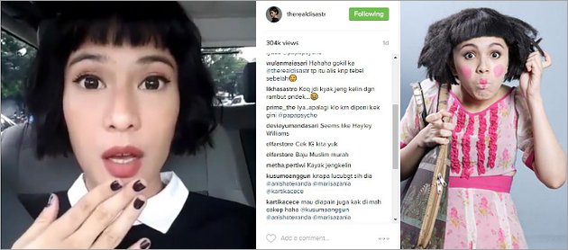 Dian Sastro Mirip Jeng Kelin?
