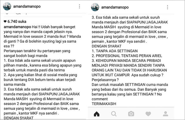 Amanda Manopo Soal MIL 2