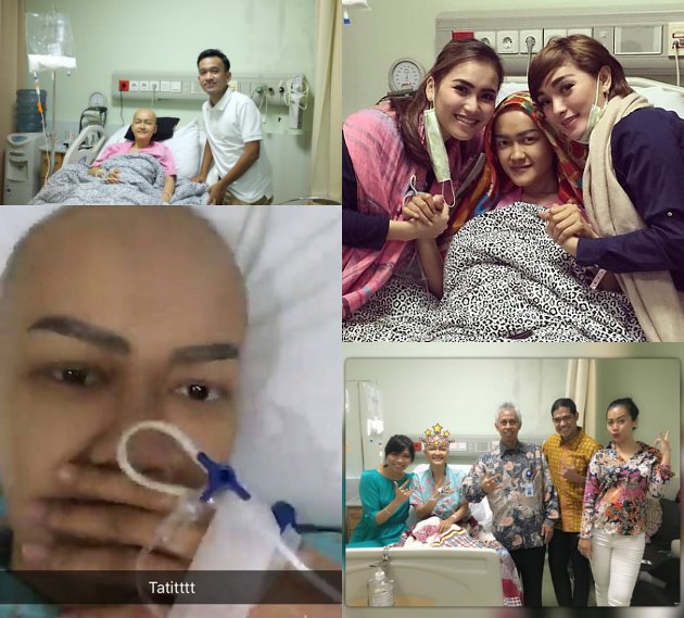 Dilarikan ke Rumah Sakit, Julia Perez Banjir Ucapan Doa 