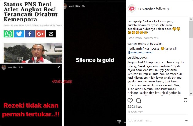 Atlet Direbut Pelakor