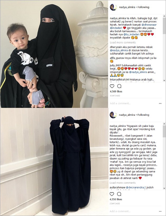 Dulunya Curhat Suami Direbut Pelakor Nadya Almira Kini Bercadar Dan Diterpa Isu Rusak Rumah Tangga Dulunya Curhat Suami Direbut Pelakor Nadya Almira Kini Bercadar Dan Diterpa Isu Rusak Rumah Tangga
