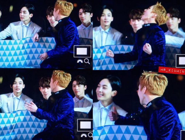 Dulunya Canggung, Interaksi EXO-Seventeen di MMA 2016 Bikin Gemas