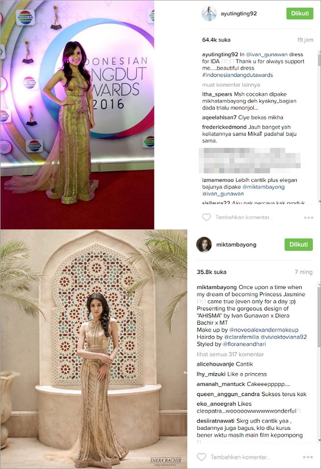 Ayu Ting Ting Enggak Kapok Pakai Baju 'Bekas'