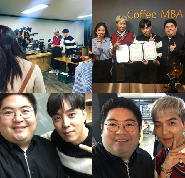 Sertifikat Barista Song Min Ho dan Eun Ji Won'