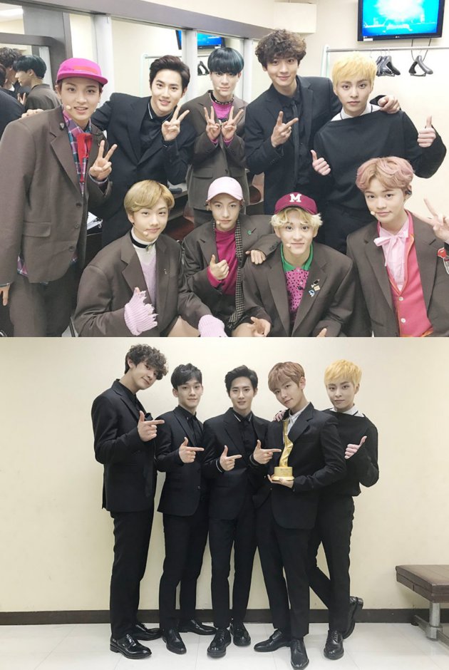 Hadiri Edaily Culture Awards, EXO dan NCT Dream Adu ...