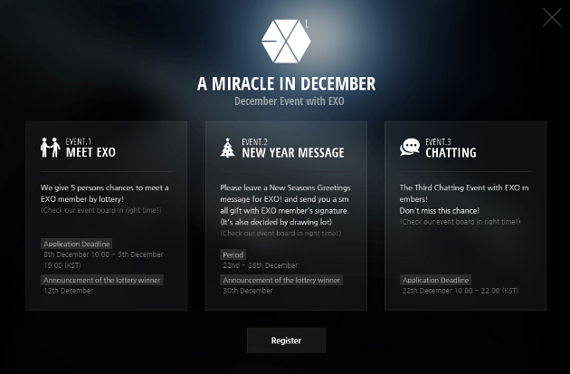 EXO-L Wajib Ikut Acara Ini Agar Bisa Ketemu EXO