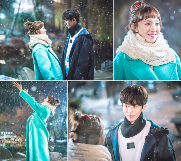 Nam Joo Hyuk dan Lee Sung Kyung Kencan Ditengah Salju di 'Weighlifting Fairy'
