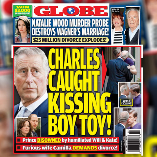 Foto Cium 'Pria' Beredar, Pangeran Charles Ternyata Homo?