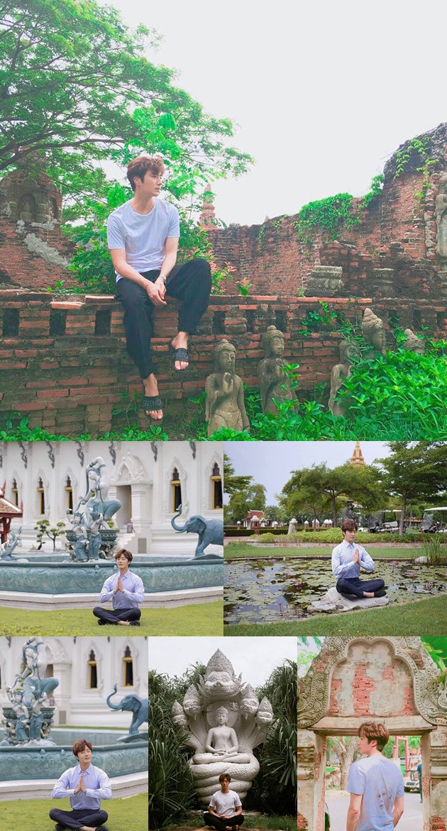 Kocaknya Jung Il Woo Pamer Foto Ala Pertapa