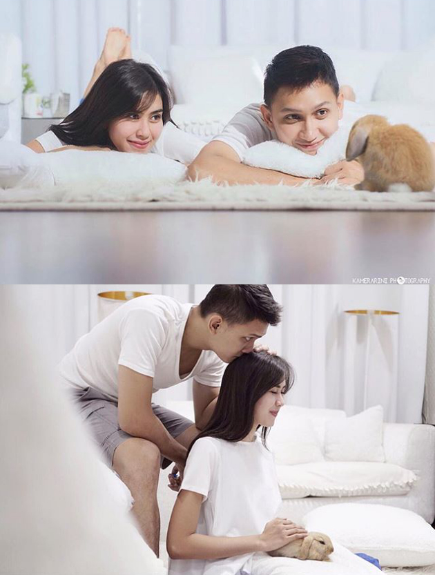 Santai dan Kasual, Inikah Foto 'PreWedding' Syahnaz dan