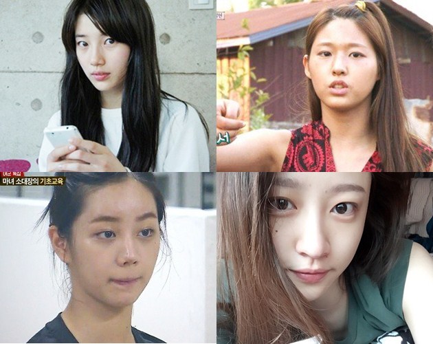 Yoona-Suzy cs Foto Tanpa Make Up, Siapa Paling Cantik 