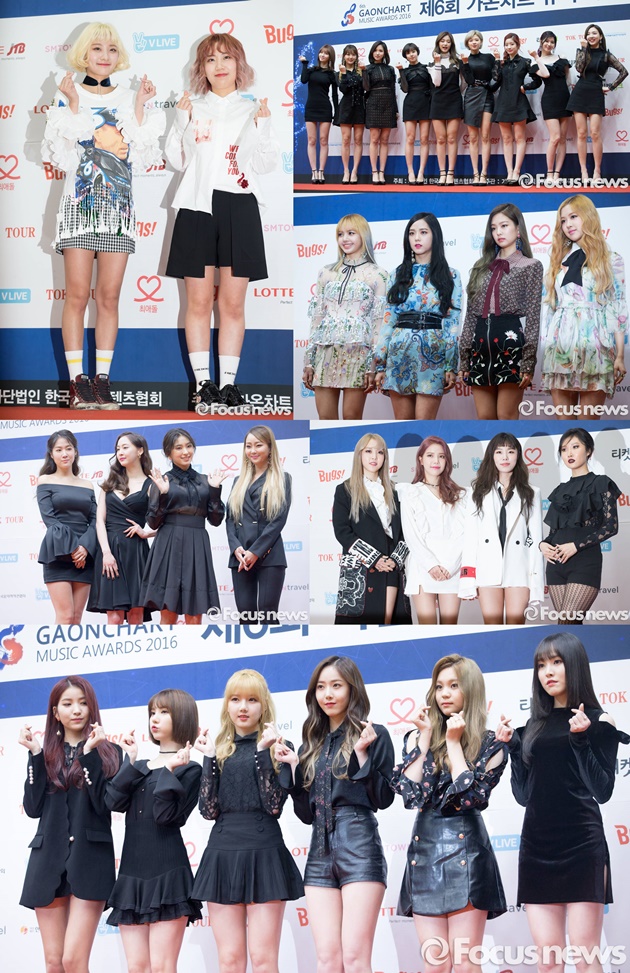 Red Carpet Gaon Girl Grup