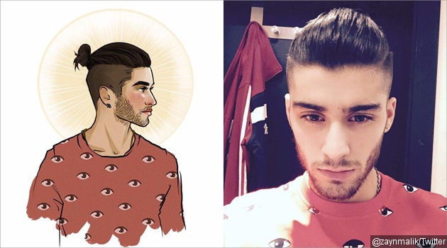  Zayn  Malik  One Direction Potong Rambut  Fans Heboh Sendiri 