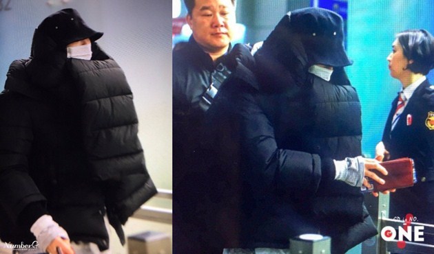 G-Dragon Pakai Jaket Tebal