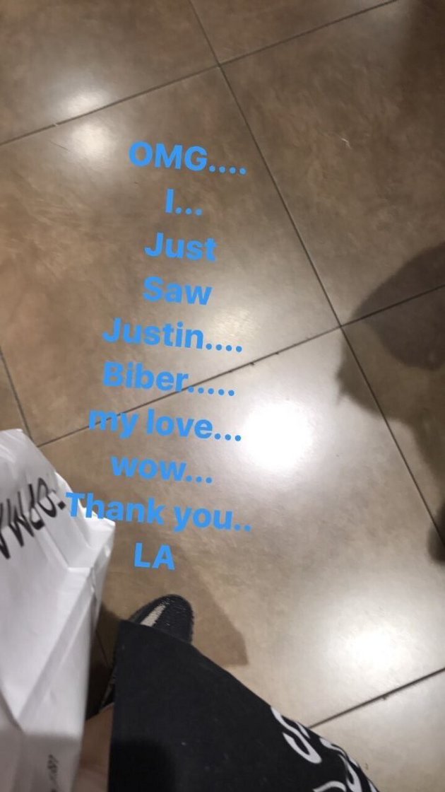 Bak Fangirl, Girangnya Jeon Somi Bertemu Justin Bieber di Los Angeles
