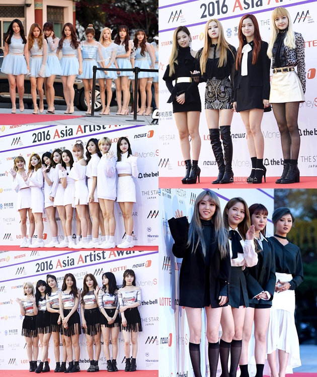 Girl Grup di AAA 2016