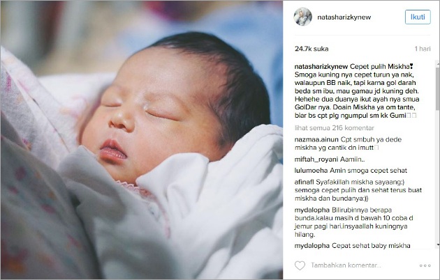 Natasha Khawatir Putri Kedua