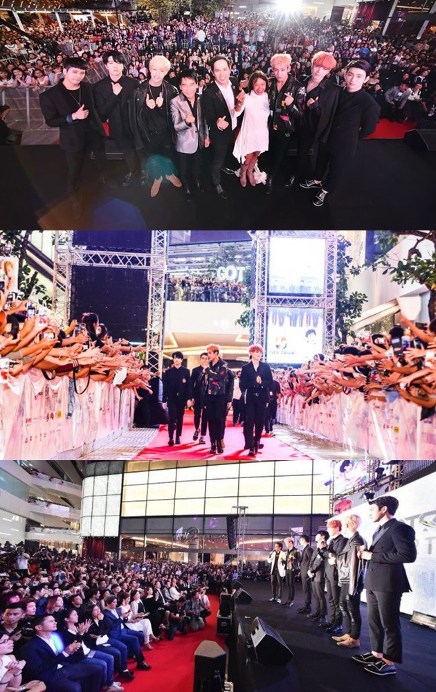 Hadiri Acara di Thailand, GOT7 Sukses BIkin Histeris 6 Ribu Fans