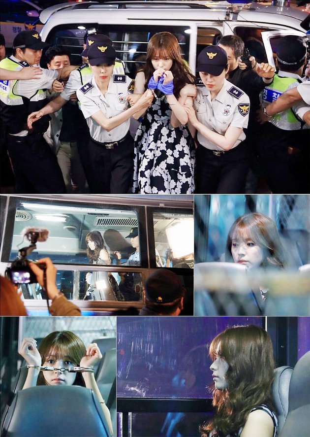 Han Hyo Joo Ditangkap Polisi di Foto Adegan 'W'