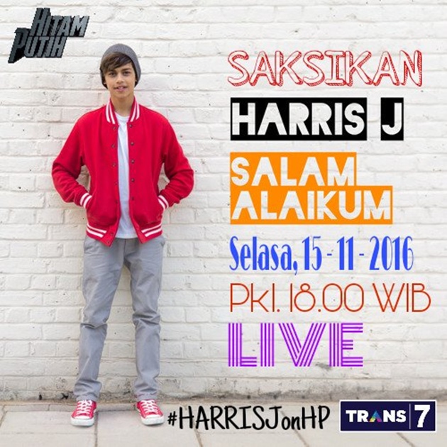 Harris J Bintang Tamu 'Hitam Putih'