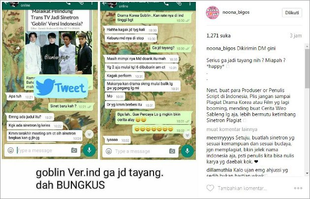 Heboh 'Goblin' Versi Indonesia Berjudul 'Malaikat Pelindung', Batal Tayang?